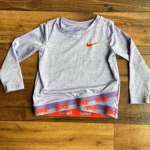 Nike Dry-Fit. Girls 2T long sleeve